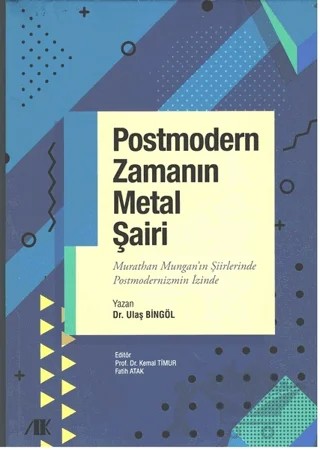 Postmodern Zamanın Metal Şairi – Ulaş Bingöl – Akademik Kitaplar kitap kapağı