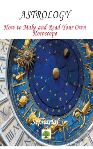 Astrology - How to Make and Read Your Own Horoscope – Sepharial – Platanus Publishing kitap kapağı