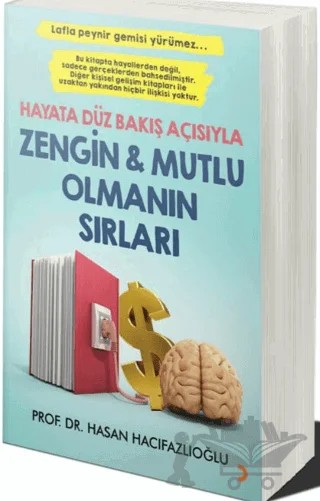 Hayata Düz Bakış Açısıyla Zengin Ve Mutlu Olmanın Sırları – Hasan Hacıfazlıoğlu – Cinius Yayınları kitap kapağı
