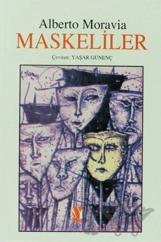 Maskeliler – Alberto Moravia – Yaba Yayınları kitap kapağı