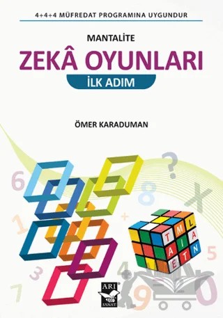 Mantalite Zeka Oyunları – Ömer Karaduman – Arı Sanat Yayınevi kitap kapağı