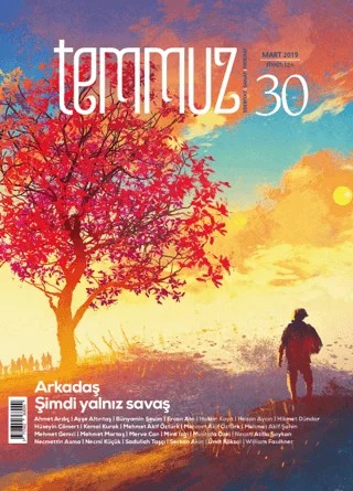Temmuz Aylık Edebiyat, Sanat ve Fikriyat Dergisi Mart 2019 Sayı: 30 – Temmuz Dergisi kitap kapağı
