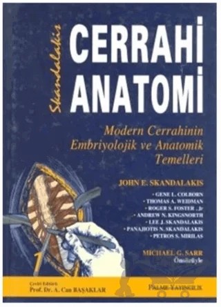 Cerrahi Anatomi (2 Cilt Takım) – John E. Skandalakis – Palme Yayıncılık kitap kapağı