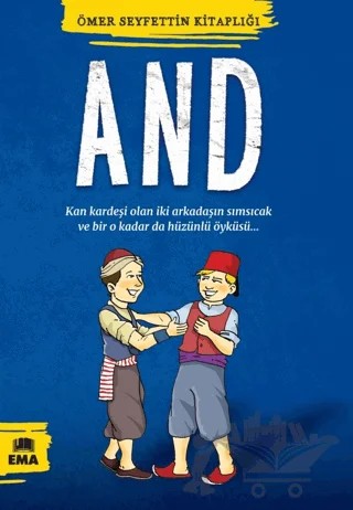 And – Ömer Seyfettin – Ema Kitap kitap kapağı