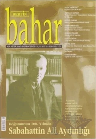 Berfin Bahar Aylık Kültür, Sanat ve Edebiyat Dergisi Sayı: 110 – Berfin Bahar Dergisi kitap kapağı
