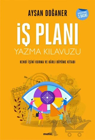 İş Planı Yazma Kılavuzu – Aysan Doğaner – Matiz Yayınevi kitap kapağı