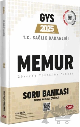2025 T.C. Sağlık Bakanlığı Memur VHKİ GYS Soru Bankası- Karekod Çözümlü – Kolektif – Data Yayınları kitap kapağı