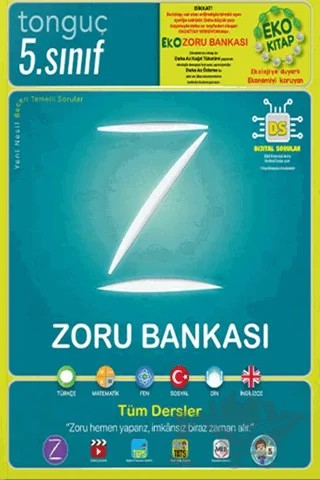 5. Sınıf Tüm Dersler Eko Zoru Bankası – Kolektif – Tonguç Akademi kitap kapağı