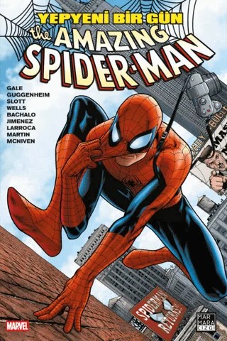 Amazing Spider-Man Epik Koleksiyon - Yepyeni Bir Gün – Dan Slott – Marmara Çizgi kitap kapağı
