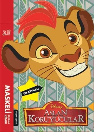 Disney Aslan Koruyucular - Maskeli Boyama Kitabı – Kolektif – Doğan Egmont Yayıncılık kitap kapağı
