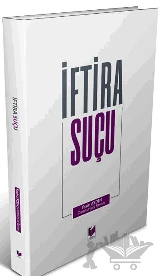 İftira Suçu – Yasin Aydın – Adalet Yayınevi kitap kapağı