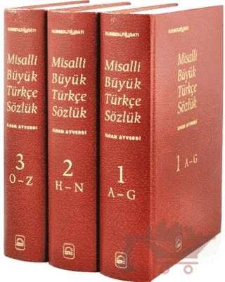 Misalli Büyük Türkçe Sözlük - 3 Cilt Takım – İlhan Ayverdi – Kubbealtı Neşriyatı Yayıncılık kitap kapağı