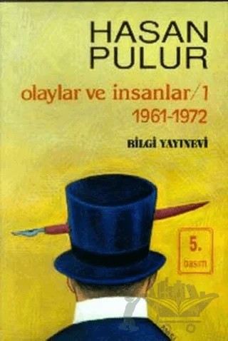 Olaylar ve İnsanlar / 1 1961-1972 – Hasan Pulur – Bilgi Yayınevi kitap kapağı