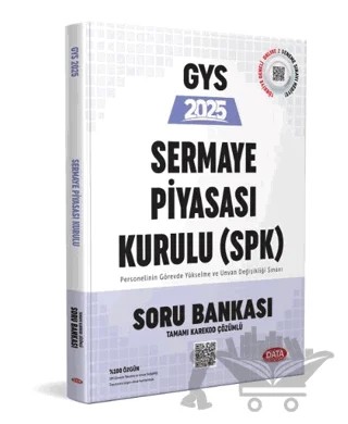 Sermaye Piyasa Kurulu (SPK) GYS Soru Bankası – Kolektif – Data Yayınları kitap kapağı