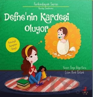 Defne'nin Kardeşi Oluyor – Özge Bilge Kara – Olimpos Çocuk kitap kapağı