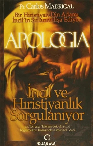 Apologia – Carlos Madrigal – Dharma Yayınları kitap kapağı