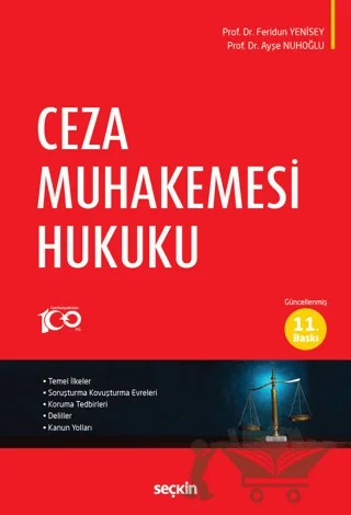 Ceza Muhakemesi Hukuku – Feridun Yenisey, Ayşe Nuhoğlu – Seçkin Yayıncılık kitap kapağı
