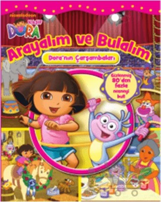 Arayalım ve Bulalım: Dora'nın Çarşambaları – Kolektif – Doğan Egmont Yayıncılık kitap kapağı