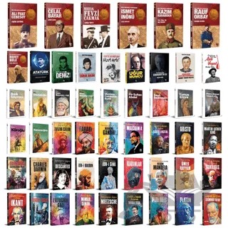 Unutulmaz Hayatlar – 40 Kitap – Kolektif – Halk Kitabevi kitap kapağı