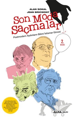 Son Moda Saçmalar – Alan Sokal, Jean Bricmont – Alfa Yayınları kitap kapağı