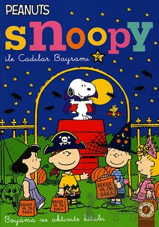 Snoopy İle Cadılar Bayramı 2 - Boyama ve Aktivite Kitabı – Kolektif – Artemis Yayınları kitap kapağı
