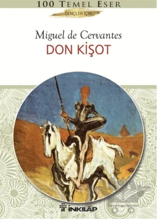 Don Kişot – Miguel de Cervantes Saavedra – İnkılap Kitabevi kitap kapağı