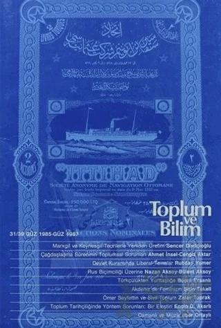 Toplum ve Bilim 31/39