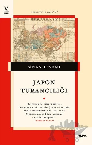 Japon Turancılığı – Sinan Levent – Alfa Yayınları kitap kapağı