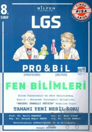 8. Sınıf LGS Fen Bilimleri Probil Soru Bankası – Kolektif – Bilfen Yayıncılık kitap kapağı