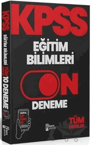 2024 KPSS Eğitim Bilimleri 10 Deneme – Kolektif – İSEM Yayıncılık kitap kapağı