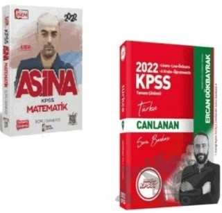 2022 Hangi KPSS Türkçe Soru Bankası + İsem KPSS Aşina Matematik Soru Bankası Genel Yetenek Seti – Kolektif – Hangi KPSS Yayınları kitap kapağı