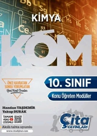 10.sınıf Kimya Konu Öğreten Modüller – Kolektif – Çita Yayınları kitap kapağı