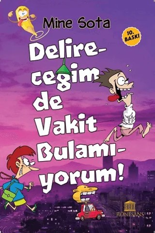 Delireceğim de Vakit Bulamıyorum – Mine Sota – Rönesans Yayınları kitap kapağı