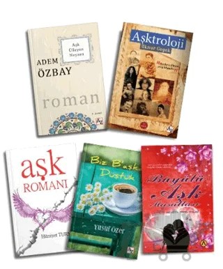 Aşk Seti (5 Kitap Takım) – Kolektif – Az Kitap kitap kapağı