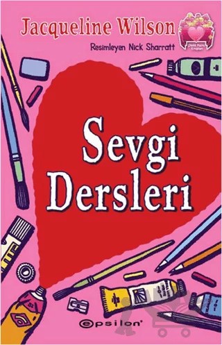 Sevgi Dersleri – Jacqueline Wilson – Epsilon Yayınevi kitap kapağı