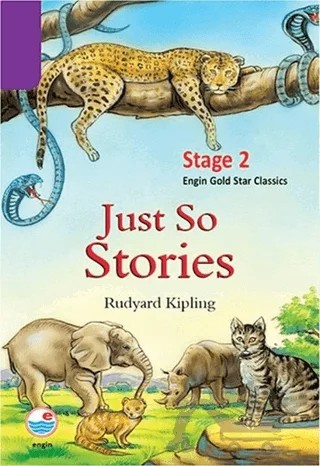 Just So Stories - Stage 2 – Joseph Rudyard Kipling – Engin Yayınevi kitap kapağı