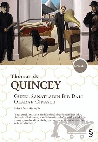Güzel Sanatların Bir Dalı Olarak Cinayet – Thomas De Quincey – Everest Yayınları kitap kapağı