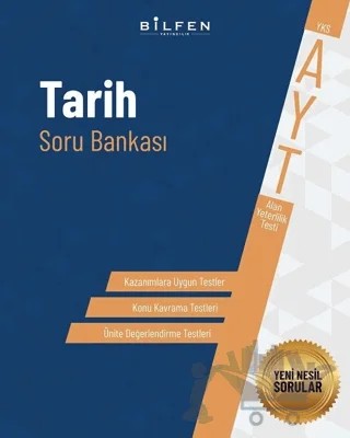 AYT Tarih Soru Bankası – Kolektif – Bilfen Yayıncılık kitap kapağı