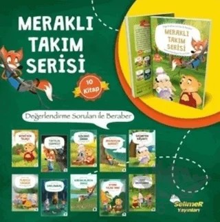Meraklı Takım Serisi (10 Kitap Takım) – Ercan Polat – Selimer Yayınları kitap kapağı