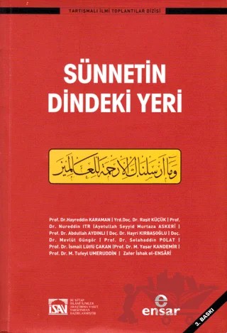 Sünnetin Dindeki Yeri – Kolektif – Ensar Neşriyat kitap kapağı
