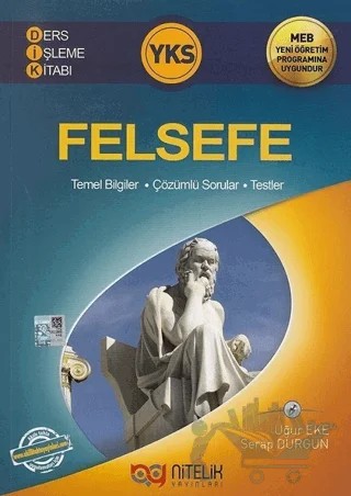 YKS Felsefe Ders İşleme Kitabı – Uğur Eke, Serap Durgun – Nitelik Yayınları kitap kapağı