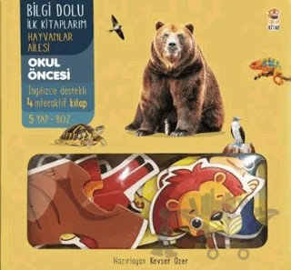 Hayvanlar Ailesi - Bilgi Dolu İlk Kitaplarım Set (5 Kitap Takım) – Kevser Aya – Sincap Kitap kitap kapağı