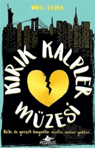 Kırık Kalpler Müzesi – Meg Leder – Pegasus Yayınları kitap kapağı