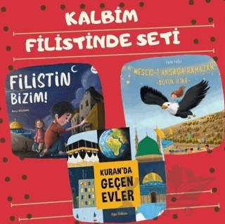 Kalbim Filistin'de Seti - 3 Kitap – Fatih Yağcı – Multibem Yayınları kitap kapağı