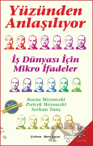 Yüzünden Anlaşılıyor - İş Dünyası İçin Mikro İfadeler – Kasia Wezowski, Patryk Wezowski, Serkan Tunç – h2o Kitap kitap kapağı