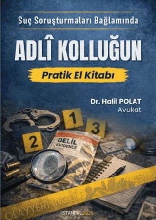 Adli Kolluğun Pratik El Kitabı – Halil Polat – Yazarın Kendi Yayını - Halil Polat kitap kapağı