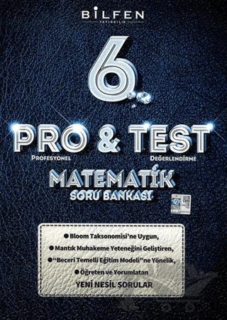6. Sınıf Matemtik Pro ve Test Soru Bankası – Kolektif – Bilfen Yayıncılık kitap kapağı