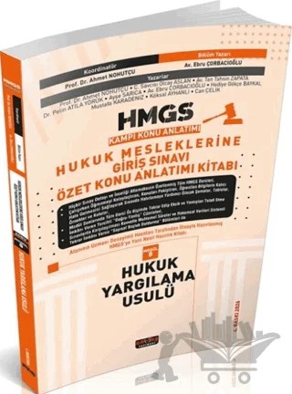 2026 HMGS Hukuk Yargılama Usulü Özet Konu Anlatımı – Kolektif – Savaş Yayınevi kitap kapağı