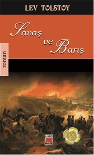 Savaş ve Barış – Lev Nikolayeviç Tolstoy – Elips Kitap kitap kapağı