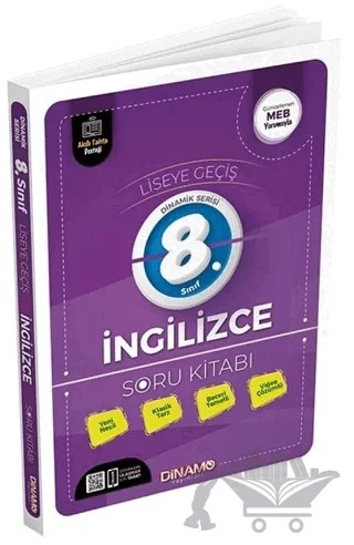8. Sınıf İngilizce Soru Bankası – Kolektif – Dinamo Yayınları kitap kapağı
